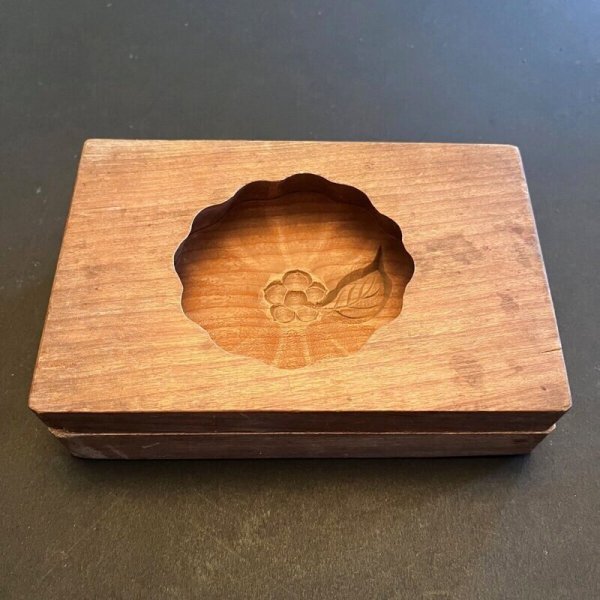 画像2: 柿 /菓子木型. (2)