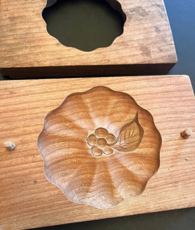 画像3: 柿 /菓子木型.