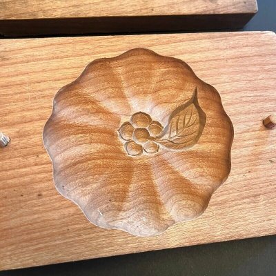 画像1: 柿 /菓子木型.
