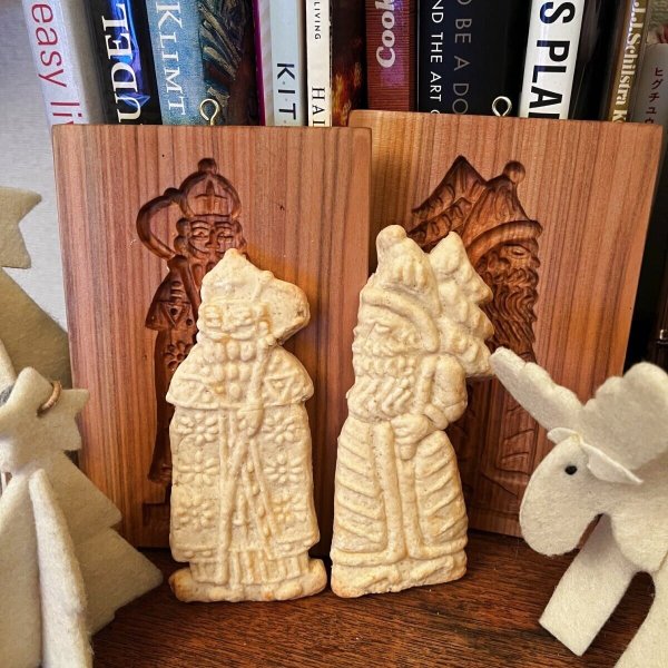 画像3: Saint Nicholas*スペキュロス型/cookie mold/菓子木型作家 komorebi. (3)