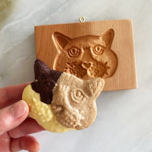 画像2: 猫ちゃん*cookie mold/菓子木型作家 komorebi. (2)