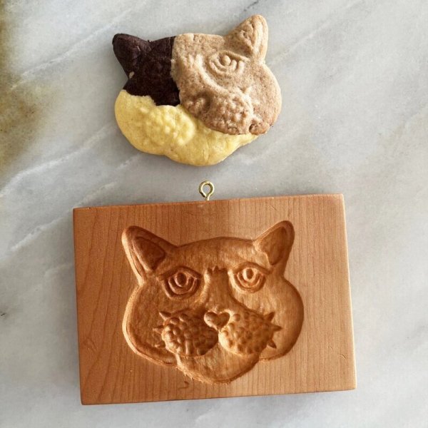 画像1: 猫ちゃん*cookie mold/菓子木型作家 komorebi. (1)