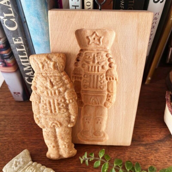 画像2: くるみ割り人形*Nutcracker/スペキュロス型/菓子木型作家 komorebi. (2)
