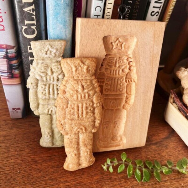 画像1: くるみ割り人形*Nutcracker/スペキュロス型/菓子木型作家 komorebi. (1)