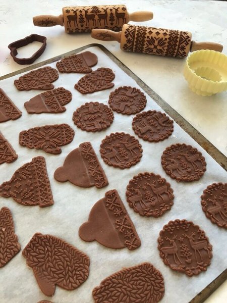 画像5: ニット柄＜ knit pattern＞/mini Rolling Pin (5)