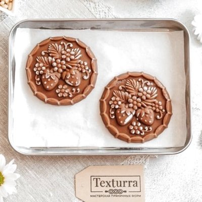 画像2: ストロベリー/strawberry*wood gingerbread cookie mold
