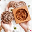 画像1: ストロベリー/strawberry*wood gingerbread cookie mold (1)