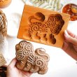 画像2: ライオン*wood gingerbread cookie mold (2)