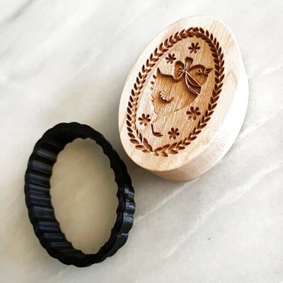 画像2: ヒヨコ/Easter Chick＋カッター付き*wood cookie mold