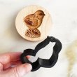 画像4: ひよこちゃん/Vintage Chick＋カッター付き*wood cookie mold【送料無料】 (4)