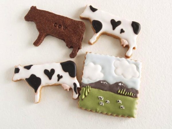 画像2: 農場の動物たち/Farm set＜7種類＞*トラクター/納屋/馬/牛/豚/雄鶏/ひよこ (2)