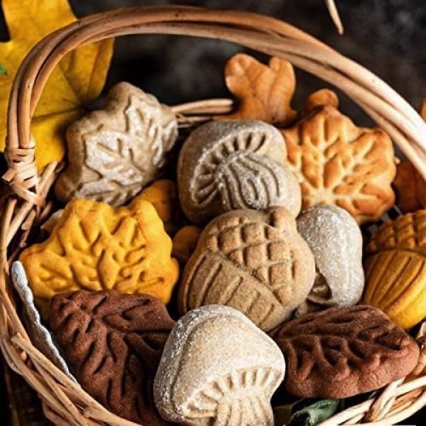 画像3: きのこ&葉っぱ *wood gingerbread cookie mold (3)