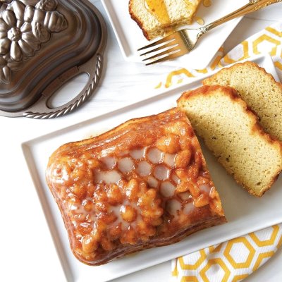 画像2: Honey Bee Loaf Pan/蜜蜂とお花のローフパン