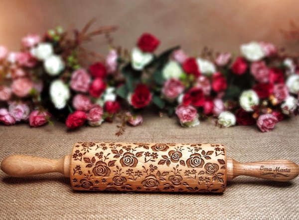 画像2: 薔薇*Rose/Rolling Pin＜M＞ (2)