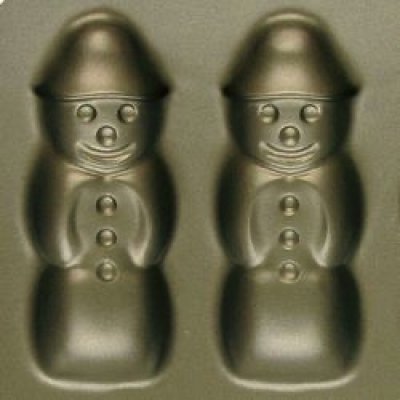 画像1: 【70％OFF/SALE】スノーマン＜6個＞ baking mould
