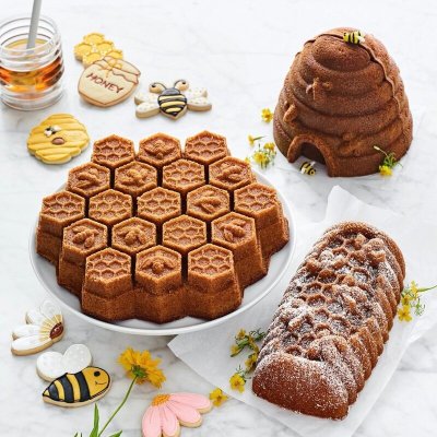 画像3: Honeycomb Pull Apart Cake Pan/ハチの巣パン