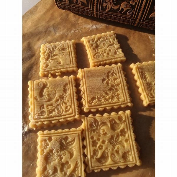 画像3: Birds and Flowers＜鳥とお花＞ショートブレッド型/Rolling Pin＜M＞ (3)