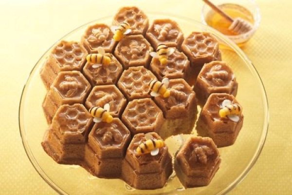 画像6: Honeycomb Pull Apart Cake Pan/ハチの巣パン (6)