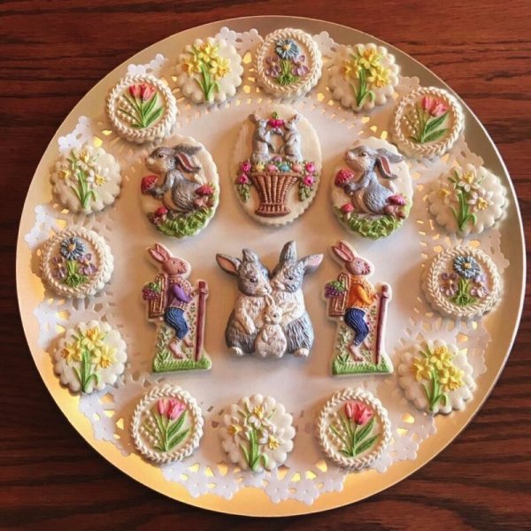 画像4: ★☆送料無料☆★イースターバニー+カッター付き/cookie mould by anis-paradies (4)