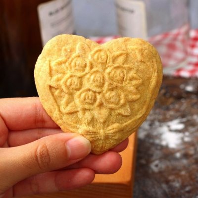 画像3: ハート＆花束/Heart Flower*wood gingerbread cookie mold