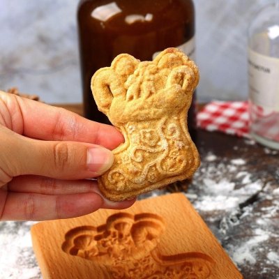 画像3: クリスマスソックス*wood cookie mold