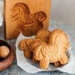 画像1: Horse/馬*wood gingerbread cookie mold (1)