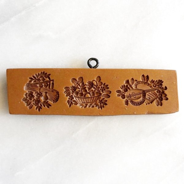 画像1: 3種のモチーフ＜Sheaf Fruit Lute＞/cookie mold  by anis-oaradies  (1)