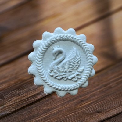 画像1: 小さな白鳥*springerle cookie stamp