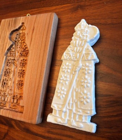 画像2: 【お問い合わせ商品】Saint Nicholas*スペキュロス型/cookie mold/菓子木型作家 komorebi.