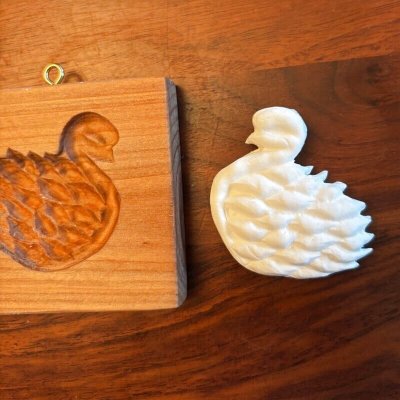 画像2: 白鳥/swan*cookie mold/菓子木型作家 komorebi.