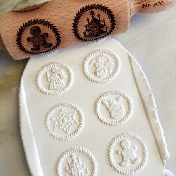 画像2: クリスマス*モチーフ＜6種類＞/mini Rolling Pin (2)