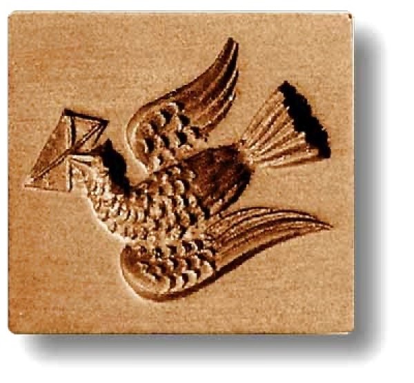 画像1: 伝書鳩＜Dove with Letter＞/cookie mold  by anis-paradies  (1)