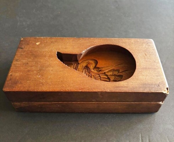 画像2: 鶴 /菓子木型. (2)