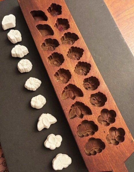 画像2: 花と葉<9種類X2個> /菓子木型. (2)