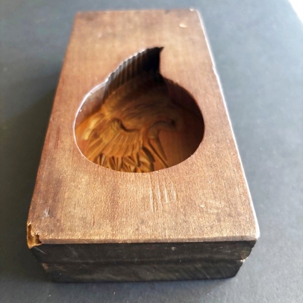 画像4: 鶴 /菓子木型. (4)