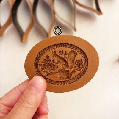 画像2: リス*Oval Squirrel/cookie mould by anis-oaradies