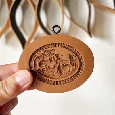 画像1: 3匹のうさぎ*Oval/cookie mould by anis-oaradies