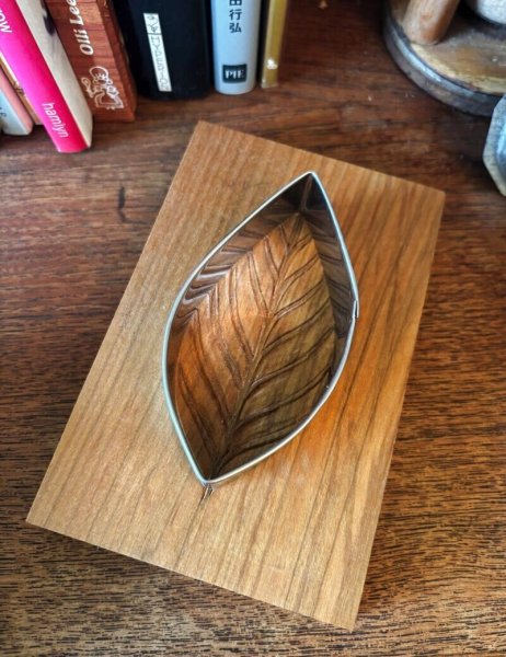 画像2: 葉脈*cookie mold&cookie cutter/菓子木型作家 komorebi. (2)