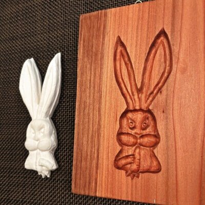 画像3: うさぎ/bunny*cookie mold/菓子木型作家 komorebi.