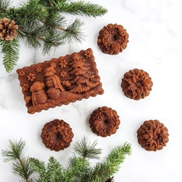 画像2: Wreath Letter Pan/リースケーキ型＜3種類x各2個＞ (2)