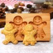 画像1: Gingerman/男の子＆女の子*wood cookie mold (1)