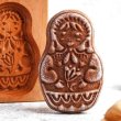画像2: マトリョーシカ/Matryoshka*wood gingerbread cookie mold (2)