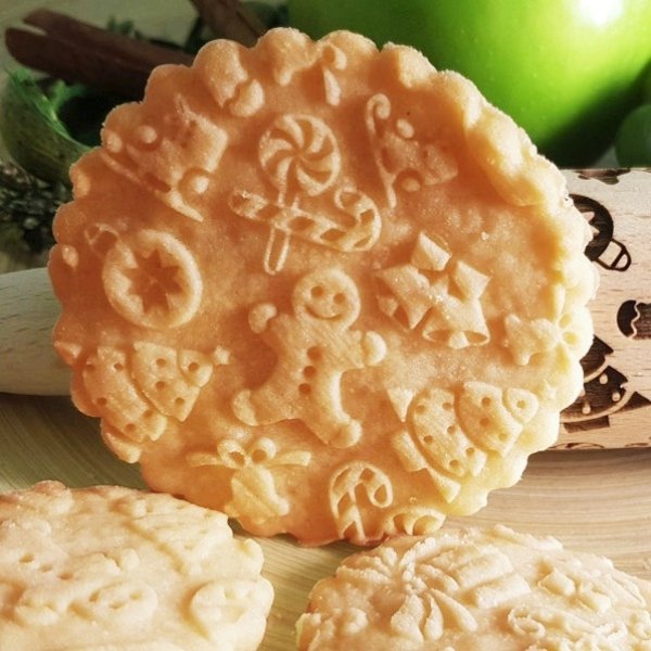 画像2: Christmas Gifts＜ジンジャーブレッド＞/mini Rolling Pin (2)