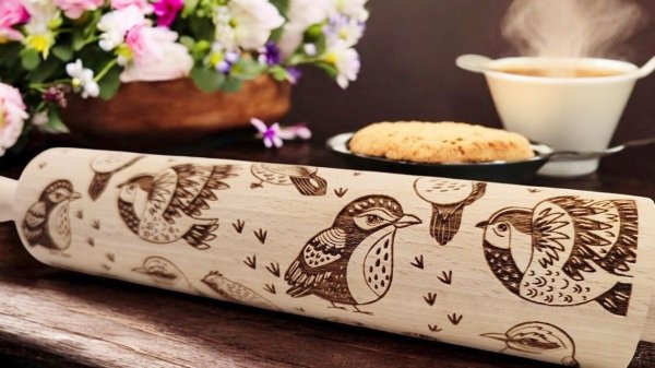 画像2: 小鳥*Bird/ Rolling Pin＜S＞ (2)