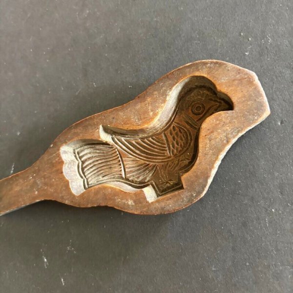 画像2: 鳥 /李朝菓子木型 (2)