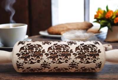 画像1: Flower*お花/mini Rolling Pin