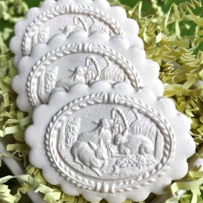 画像3: 3匹のうさぎ*Oval/cookie mould by anis-oaradies