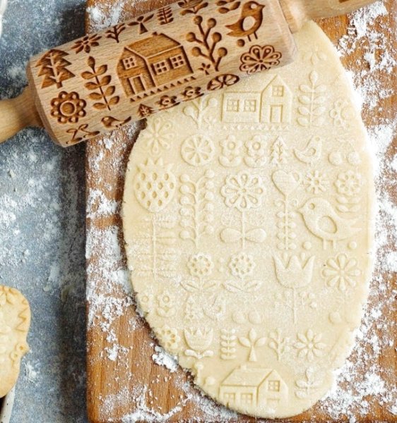 画像5: Scandinavia Folk＜おうち＞/mini Rolling Pin (5)