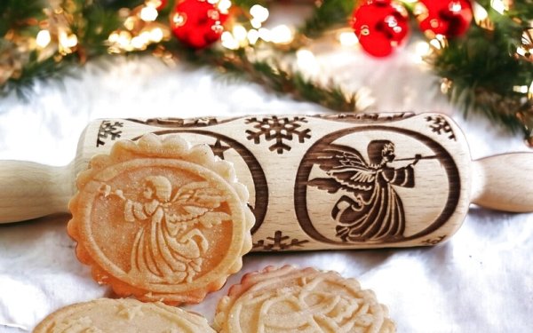 画像2: クリスマス*キャロル<6種類>/mini Rolling Pin (2)