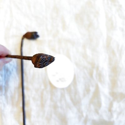 画像3: カモメと波 /焼き印